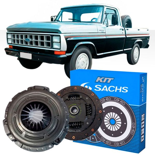 Kit Embreagem Ford F1000 F2000 F4000 Sachs 6553