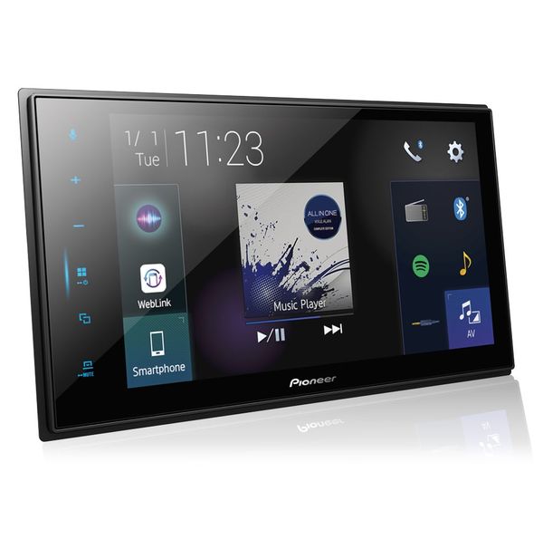 Central Multimídia Pioneer 2 Din Dmh-Zs8280Tv 8" Car Play Android Auto Weblink