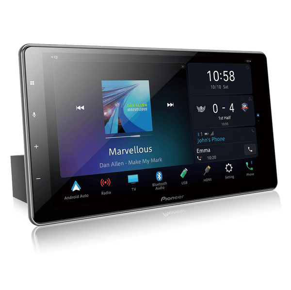 Central Multimídia Pioneer Dmh-Zf9380Tv 9" Flutuante HD Carplay Android Auto Wi-Fi