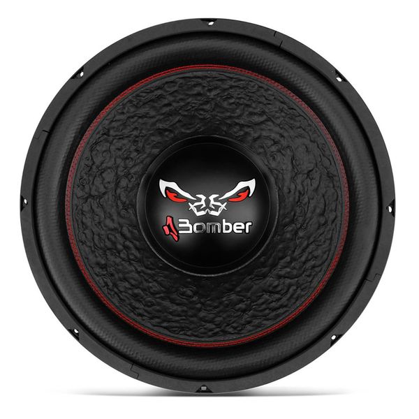 Alto Falante Subwoofer Bomber Bicho Papão 15 Polegadas 800W Rms Bobina Simples 4 Ohms