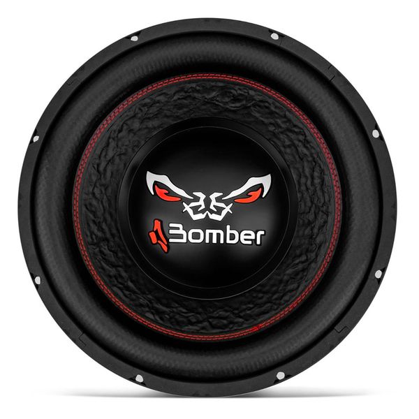 Subwoofer Bomber Bicho Papão 15" 1200W Rms Bobina Dupla 4+4 Ohms