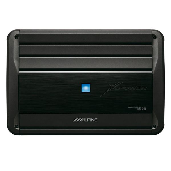 Módulo Amplificador Digital Alpine Mrx-M110 1100W Rms Mono 2 Ohms