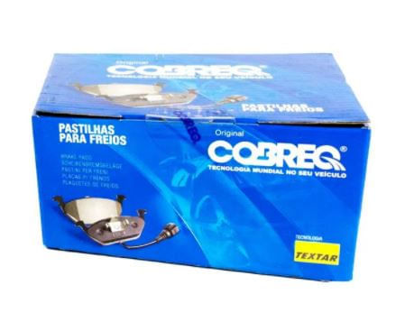 Pastilha De Freio Megane Dianteira Cobreq N441 Com Alarme Sistema Girling Jogo