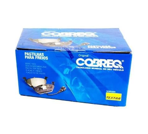 Pastilha De Freio A5 Dianteira Cobreq N1736 Com Alarme Sistema Lucas Jogo
