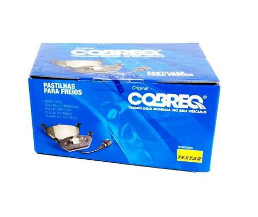 Pastilha De Freio Rf R Dianteira Cobreq N957 Sem Alarme Jogo