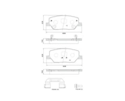 Pastilha De Freio Compass 2.0 Dianteira Com Alarme Sistema Mando Pd1512 Fras Le