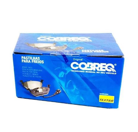 Pastilha De Freio Cb Traseira Cobreq N1617 Com Alarme Jogo