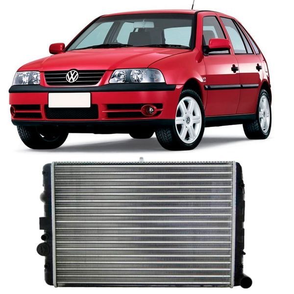 Radiador De Motor Gol G3 G4 Valeo 6Ta070A Manual Sem Ar