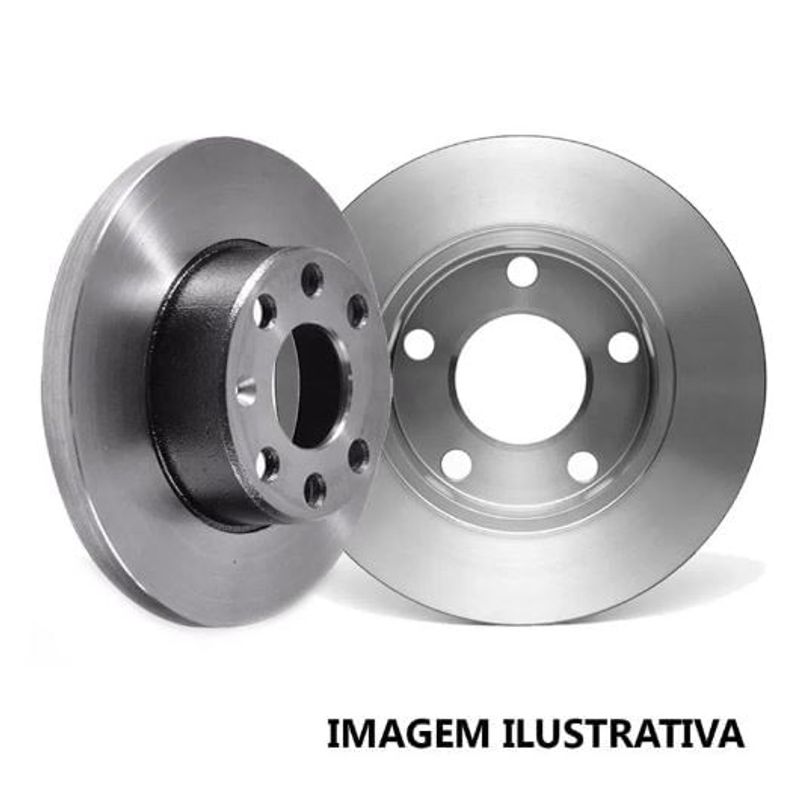 Par Disco Freio Bandeirantes 3.8 Dianteiro Ventilado Sem Cubo 320Mm 6 Furos  Hf481 Hipper Freios | Dpaschoal - dpaschoal