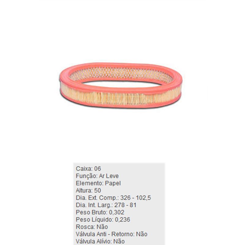 Filtro-De-Ar-Do-Motor-For-Belina-Del-Rey-Escort-Scala-Tecfil-Ar6084-DPS-45691-01