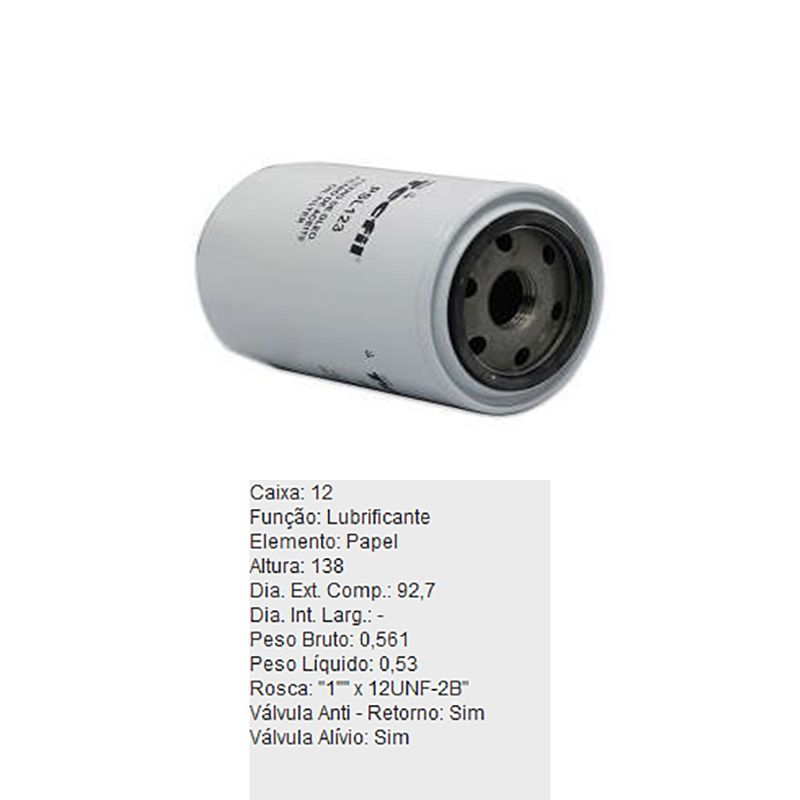 Filtro-De-Oleo-Tecfil-Psl123-Agrale-1800-4000-4500-490-5000-DPS-45708-01