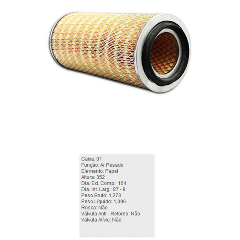 Filtro-De-Ar-Do-Motor-Agrale-1065-1105-2105-260-3000-T900-Tecfil-Ap2710-DPS-45734-01