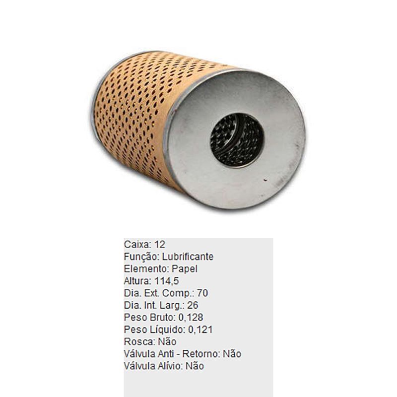 Filtro-De-Oleo-Lubrificante-Refil-Pl46-Tecfil-DPS-45772-01