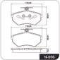 Pastilha-De-Freio-Golf-Dianteira-Cobreq-N896-Sem-Alarme-Sistema-Girling-Jogo-DPS-60164-01