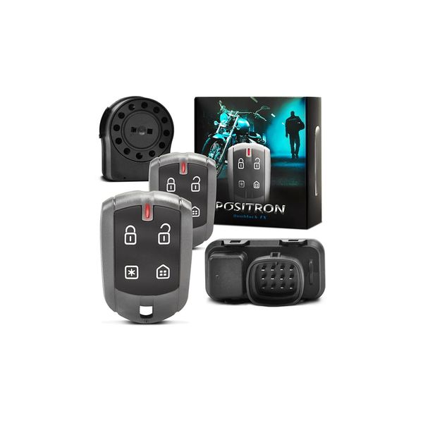 Alarme Positron Moto Duoblock Fxg6 Ybr 125 Dedicado