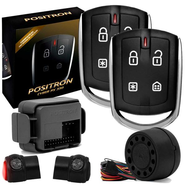Alarme Automotivo Positron Cyber Px330 Universal Funcao Presenca