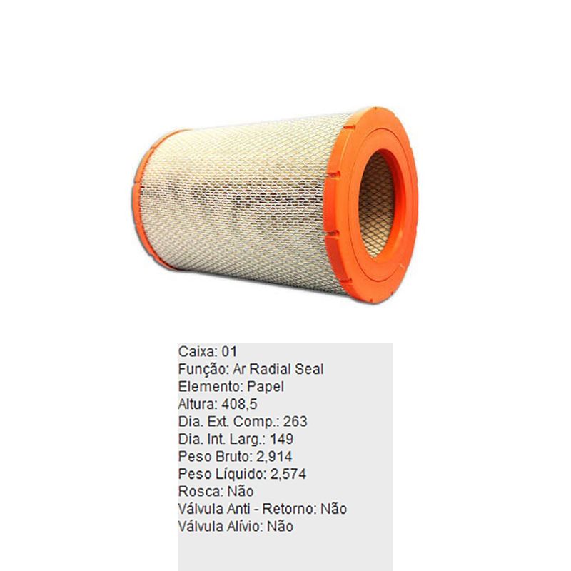 Filtro-De-Ar-Do-Motor-Ford-1422-1617-1722-1731-2421-2422-Tecfil-Ars9839-DPS-65136-01