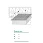 Filtro-De-Ar-Do-Motor-March-Versa-Mann-Filter-C23021-DPS-7512261-01