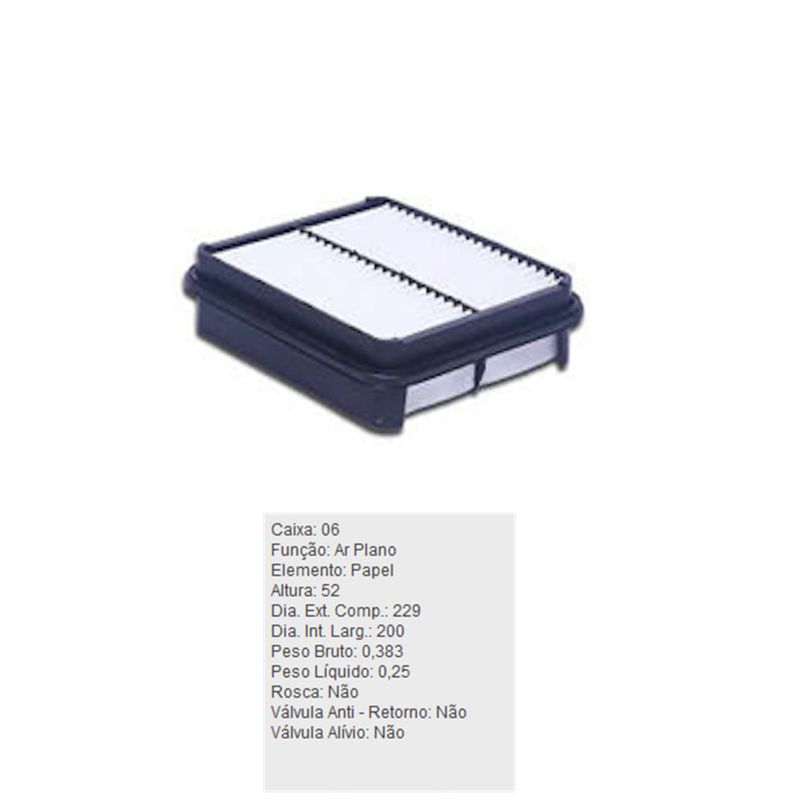 Filtro-De-Ar-Do-Motor-Tracker-Tecfil-Arl8827-DPS-7514689-01