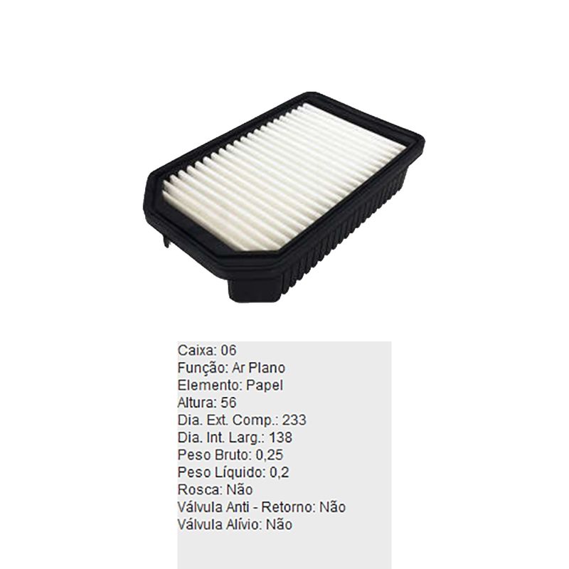 Filtro-De-Ar-Do-Motor-Hyundai-Hb20-Hb20S-Tecfil-Arl2340-DPS-7527829-01
