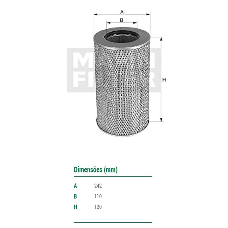 Filtro-De-Ar-Do-Motor-Toyota-Hilux-Mann-Filter-C24203-DPS-84106-01