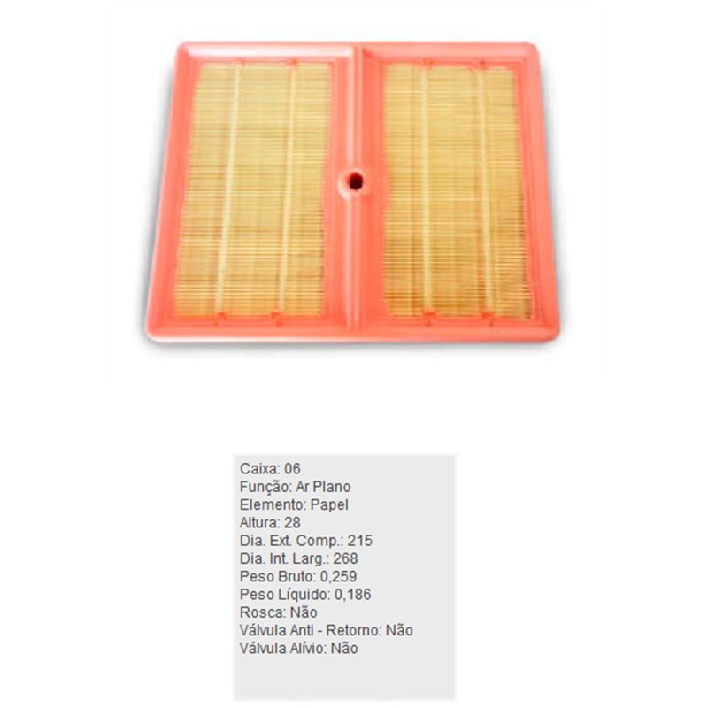 Filtro-De-Ar-Do-Motor-Vw-Fox-Polo-Up-Virtus-Tecfil-Arl6076-DPS-6312706-01