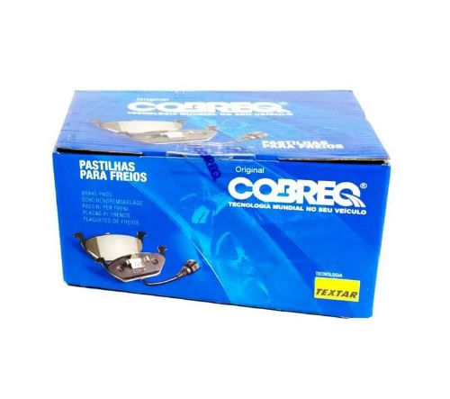 Pastilha De Freio Crf Dianteira Cobreq N991 Sem Alarme Jogo