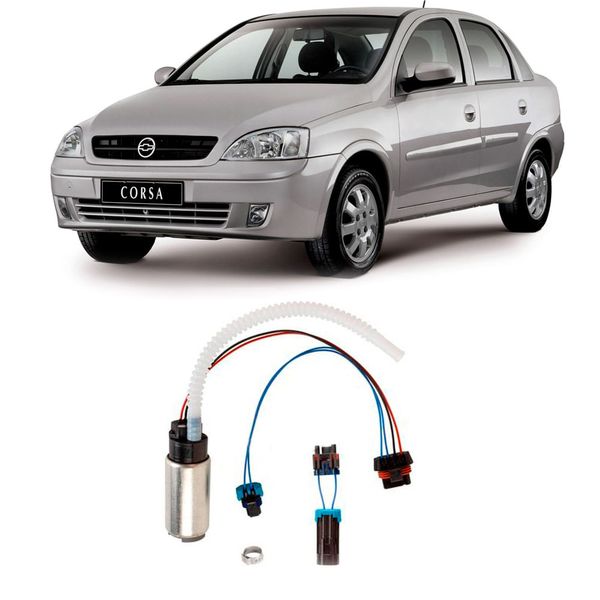 Kit Bomba de Combustível Elétrica Interna Astra Corsa Vectra Zafira Bosch F000Te145J