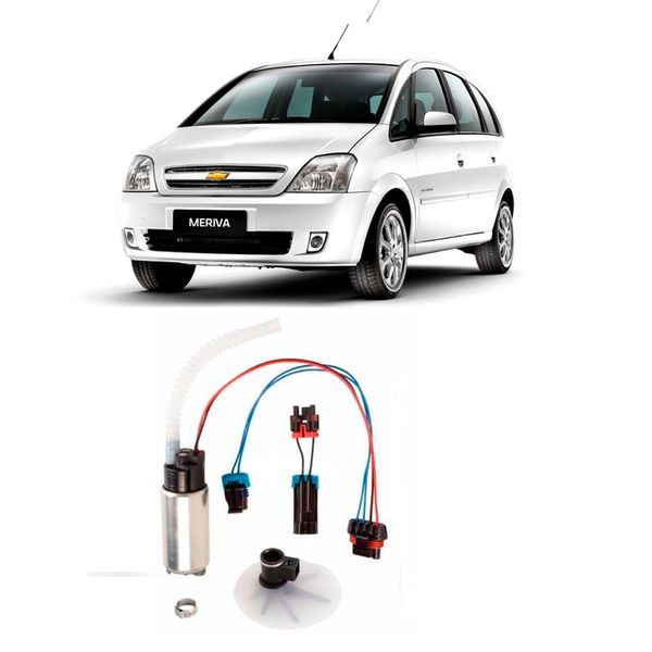Kit Bomba de Combustível Elétrica Interna Meriva Montana Bosch F000Te145R