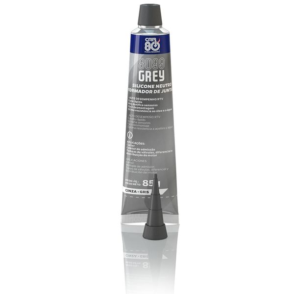 Silicone Neutro Grey (Cinza) 85G