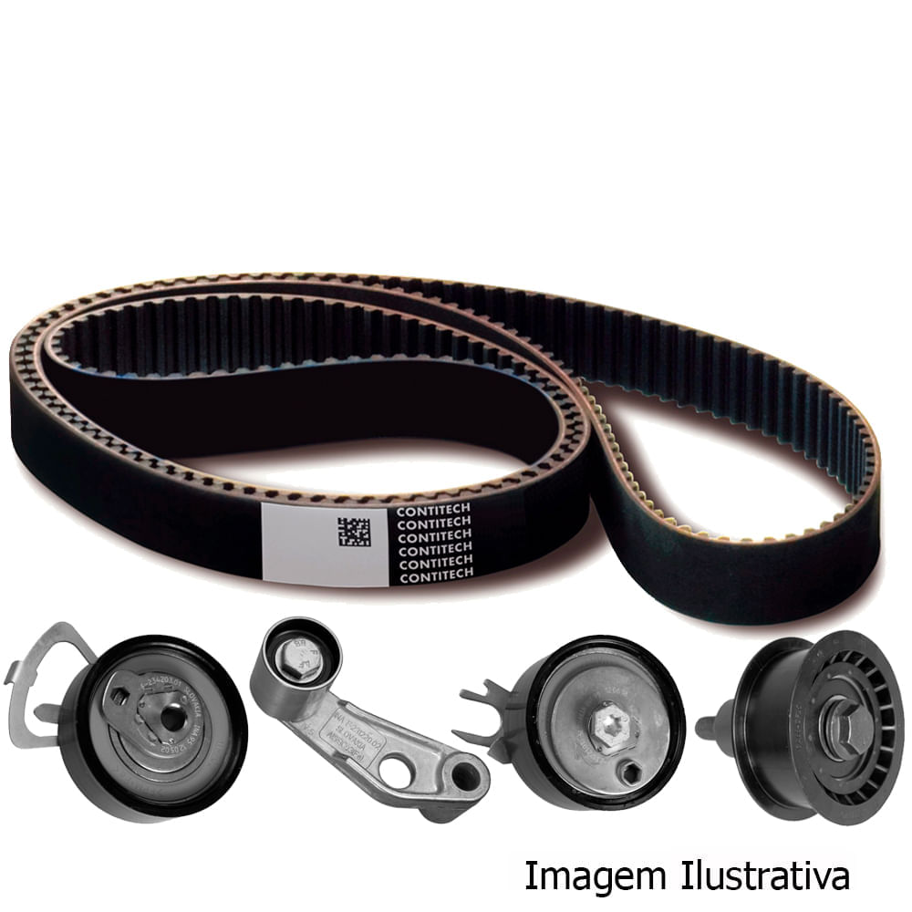 Waterpomp distributieriem set CONTINENTAL CT957WP3 voor Seat, Skoda, VW