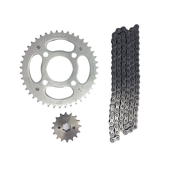 Kit Relação Honda Cg 125 Titan Fan De 2004 A 2015 Nakata Tm10120