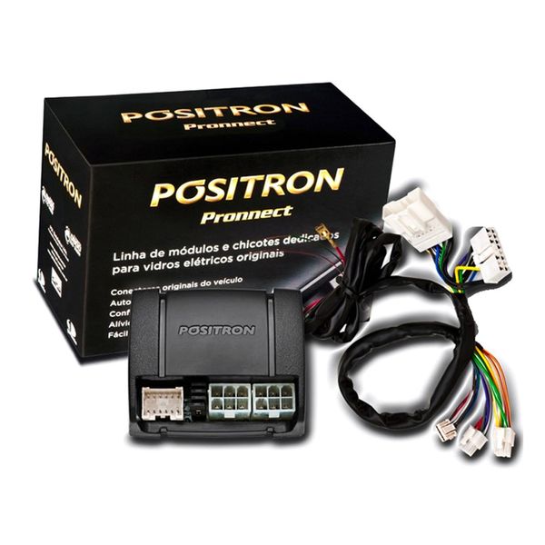 Módulo Vidro Elétrico Pósitron Pronnect 640 4 Portas Peugeot 208 2013 A 2016