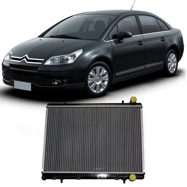 Radiador Citroen C4 Pallas Peugeot 307 308 2.0 16V Automatico Ou Manual Com Ou Sem Ar Valeo 735136