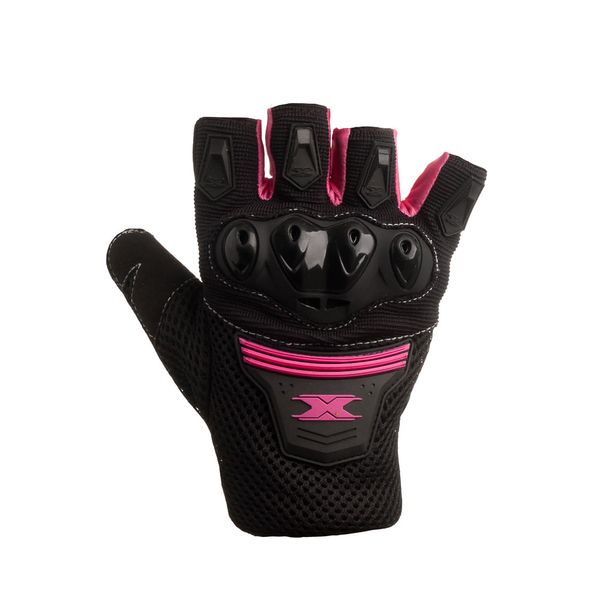 Luva Texx Sparta Meio Dedo Pink Xl