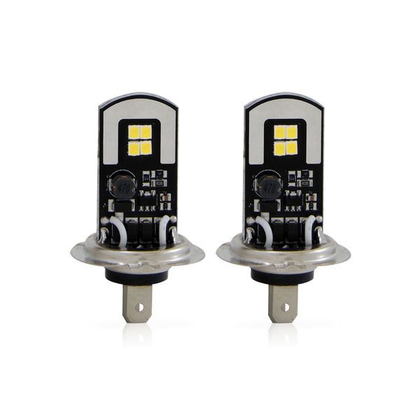 Par Lampada Led Autopoli H7 Slim 12/24V 10W Branco 6500K
