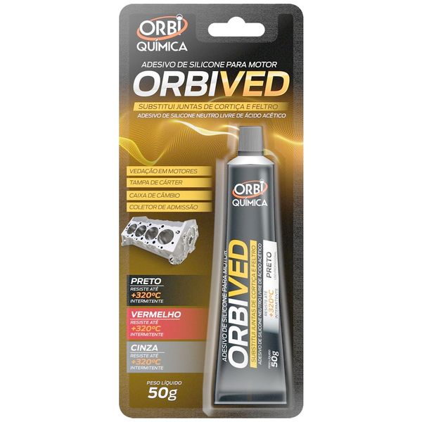 Selante Preto 50G 337 Orbi Quimica
