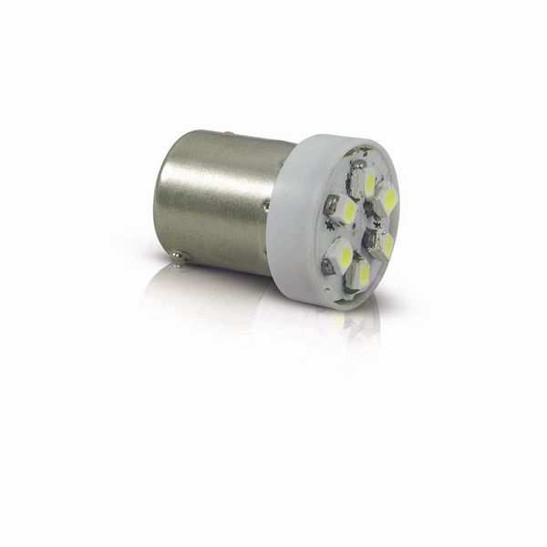 Par Lampada Led Autopoli Ba15S-67 1,8W 24V Branco