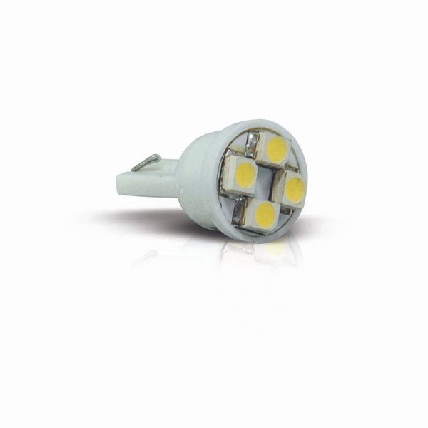 Par Lampada Led Autopoli Esmagada Hi Power 2825 4W 24V Branco