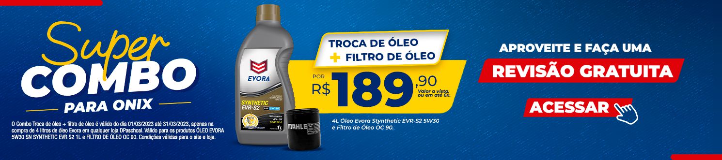 Kit troca óleo