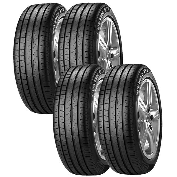 Kit 4 Pneus Aro 16 Pirelli P7 Cinturato Run Flat 205/60R16 92W