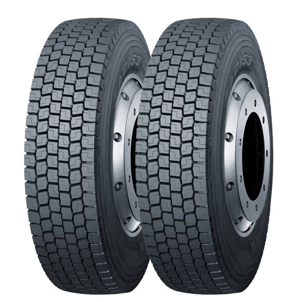 Kit 2 Pneus Aro 22.5 Westlake TH 295/80R22.5-18PR(152/149L) AD153 T