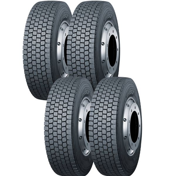 Kit 4 Pneus Aro 22.5 Westlake TH 295/80R22.5-18PR(152/149L) AD153 T