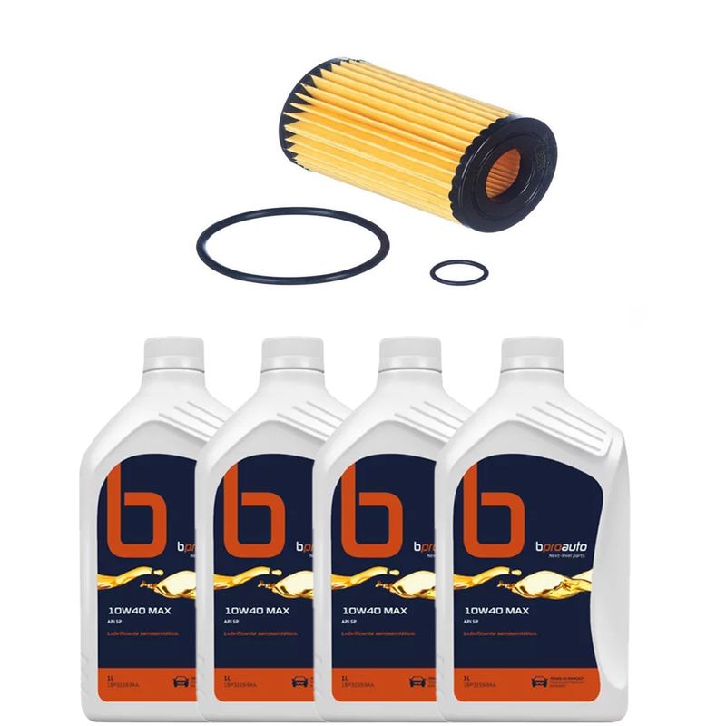 KIT-TROCA-OLEO-CLIO-EGEUS-1.0-16V--2006-2007-10W40