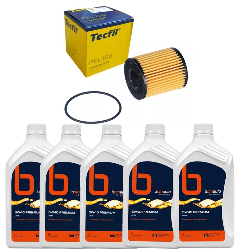 KIT-TROCA-OLEO-C4-CACTUS-SHINE-TURBO-1.6-16V-2018-2024-5W40
