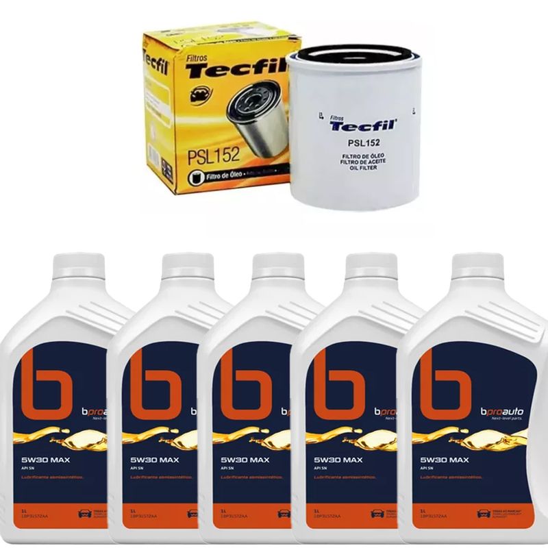 KIT-TROCA-OLEO-KICKS-EXCLUSIVE-1.6-16V-2021-2024-5W30