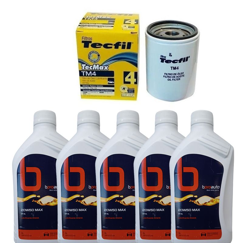 KIT-TROCA-OLEO-SCENIC-PRIVILEGE-1.6-16V-2005-2011-20W50
