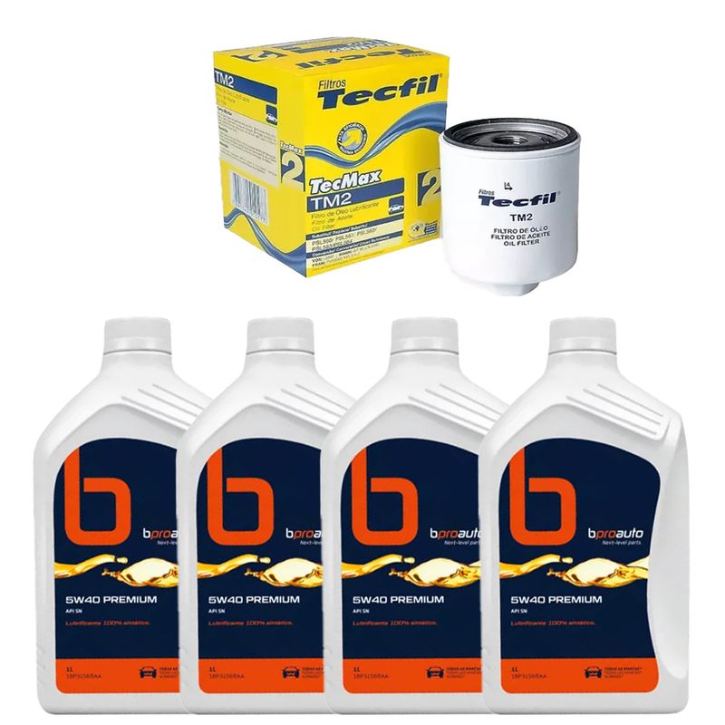 KIT-TROCA-OLEO-GOL-G4-POWER-1.6-8V-AP-FLEX-2006-2009-5W40