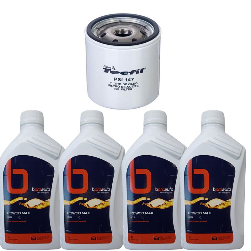 KIT-TROCA-OLEO-RANGER-XL-CS-2.3-16V-DURATEC--1997-2012-20W50
