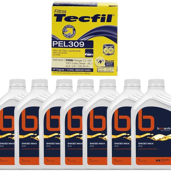 Troca De Óleo Ranger Xls 2.2 16V Diesel (2012-2023) 5W30 BProauto Ranger Xls 2.2 16V Diesel (2012-2023) 5W30 BProauto